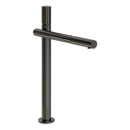 Gessi Incastri Смеситель для раковины, высокий, 1 отв., цвет: Black Metal Br. PVD