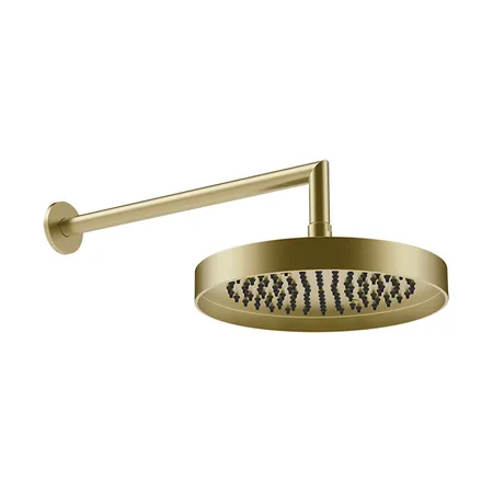 Gessi Incastri Верхний душ 25см., настенный, цвет: Brass Brushed PVD