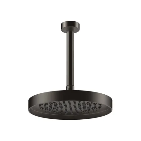 Gessi Incastri Верхний душ 25см., потолочный, цвет: Black Metal Br. PVD