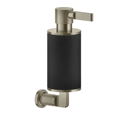 Gessi Inciso Дозатор для жидкого мыла подвесной, цвет: черный/finox