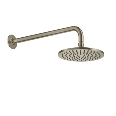 Gessi Inciso Душевая головка настенная, шарнирная на 1/2”, Ø200мм, цвет: finox