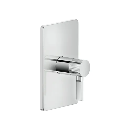 Gessi Inciso Смеситель для душа с переключателем на 1 выход, встраиваемый, внешняя часть, цвет: хром