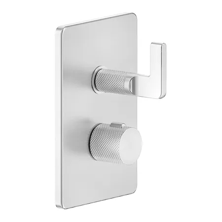 Gessi Inciso Смеситель для душа с переключателем на 3 выхода, термостатический, внешняя часть, цвет: хром