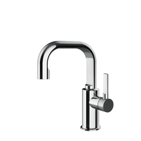 Gessi Inciso Смеситель для раковины без донного клапана, с соединительными шлангами, цвет: хром