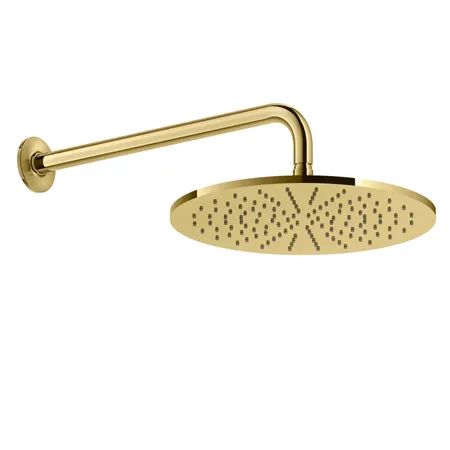 Gessi Inciso Верхний душ 30см, с защитой от налёта. цвет: золото