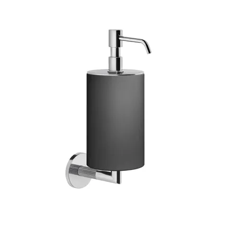 Gessi Ingranaggio Дозатор для жидкого мыла подвесной черный, цвет: хром