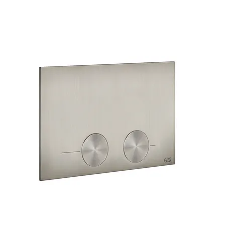 Gessi Клавиша смыва для унитаза, двойная, для систем инсталляций TECE, цвет: Steel brushed