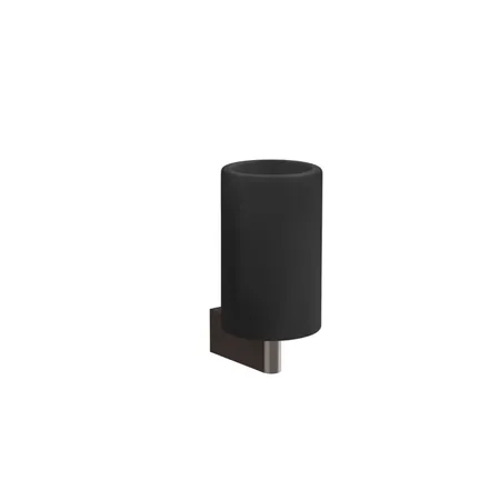 Gessi Origini Стакан подвесной, цвет: черный матовый/Black Metal Brushed PVD