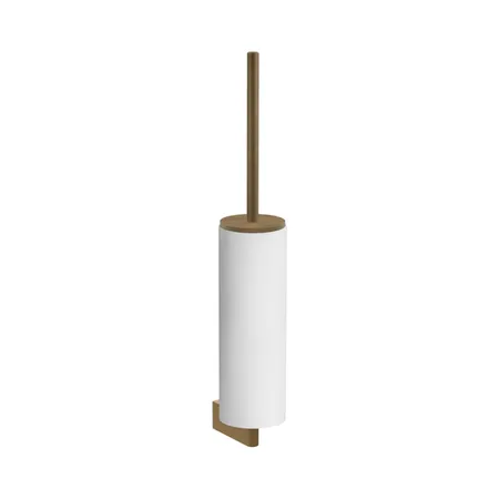Gessi Origini Туалетный ёршик, подвесной, цвет: белый/Antique Brass