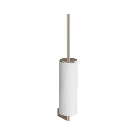 Gessi Origini Туалетный ёршик, подвесной, цвет: белый/Finox Brushed Nickel