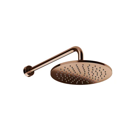Gessi Origini Верхний душ 25см., с кронштейном, настенный, защитой от известкового налета, цвет: Copper PVD