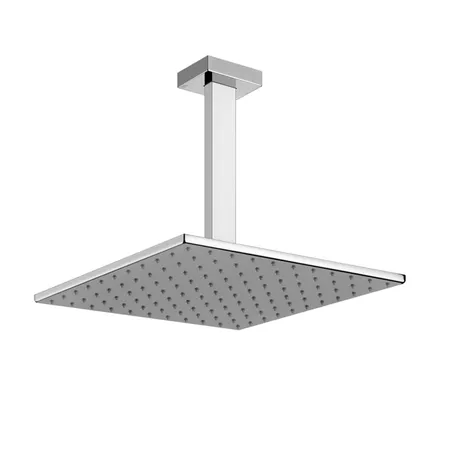 Gessi Rettangolo Верхний душ для потолочного крепления 300x300мм, цвет: хром