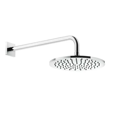 Gessi Rilievo Душевая головка шарнирная для настенного крепления на 1/2” Ø250мм, цвет: хром