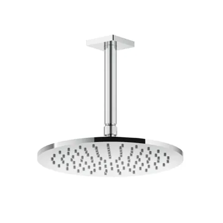 Gessi Rilievo Потолочная душевая головка шарнирная на 1/2",Ø250 мм., цвет: хром
