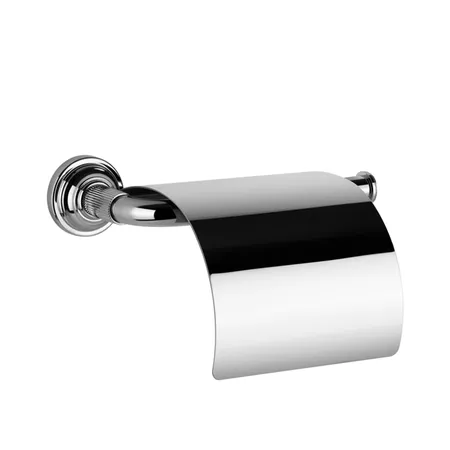 Gessi Venti20 Держатель туалетной бумаги, с крышкой, цвет: хром