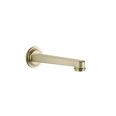 Gessi Venti20 Излив для ванны 20.9см., настенный, цвет: Brushed Brass PVD