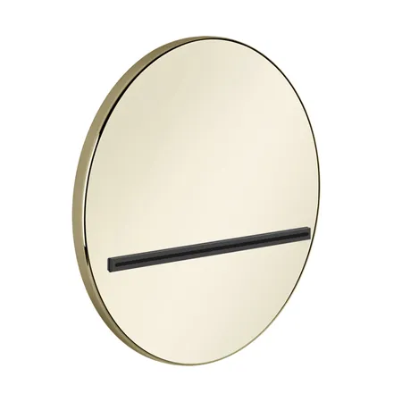 Gessi Venti20 Излив настенный Ø207 мм., каскадный, цвет: Brass PVD