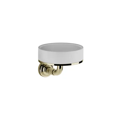 Gessi Venti20 Мыльница подвесная, цвет: белый, фурнитура Brass PVD