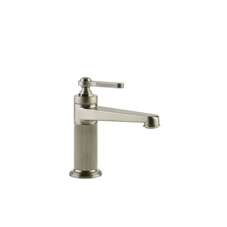 Gessi Venti20 Смеситель для раковины, 1 отв., без донного клапана, цвет: Finox Brushed Nickel