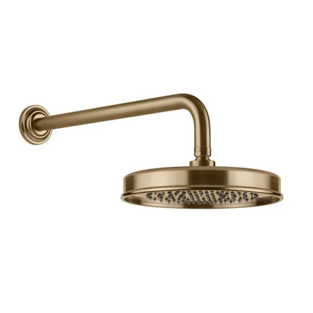 Gessi Venti20 Верхний душ Ø20см., с настенным держателем 38.9см., цвет: Warm Bronze Br. PVD
