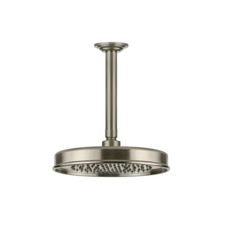 Gessi Venti20 Верхний душ Ø20см., с потолочным держателем 28.8см., цвет: Finox Brushed Nickel