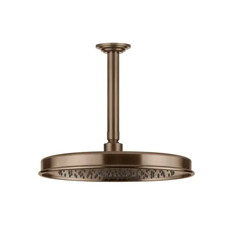 Gessi Venti20 Верхний душ Ø30см., с потолочным держателем 29.3см., цвет: Copper Brushed PVD