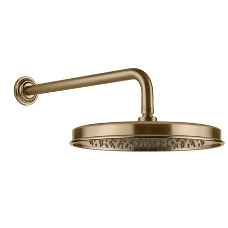 Gessi Venti20 Верхний душ Ø32.8см., с настенным держателем 38.9см., цвет: Warm Bronze Br. PVD