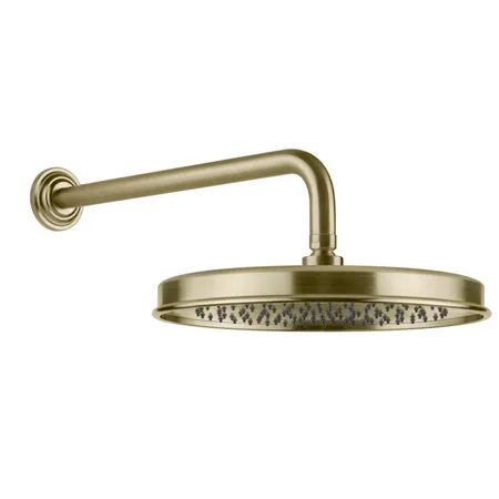 Gessi Venti20 Верхний душ Ø32.8см., с настенным держателем 38.9с436403м., цвет: Brushed Brass PVD