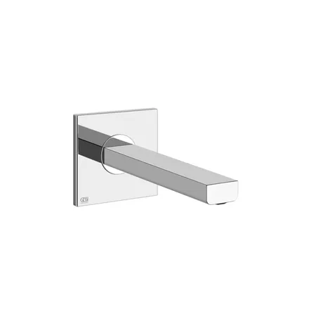 Gessi Emporio Via manzoni Настенный излив короткий, комбинируемый с удаленным управлением, цвет: хром