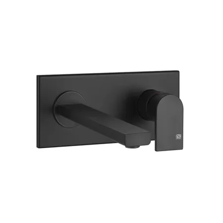 Gessi Emporio Via manzoni Смеситель для раковины, встраиваемый, излив: 14,8см., цвет: Black XL