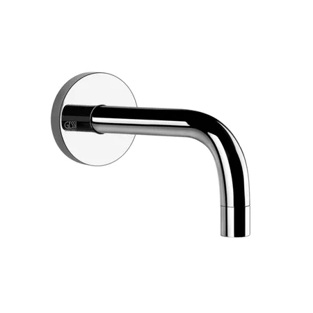 Gessi Emporio Via tortona Настенный излив короткий, цвет: хром