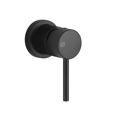 Gessi Emporio Via tortona Смеситель для душа, встраиваемый, на 1 позицию, цвет: Black XL