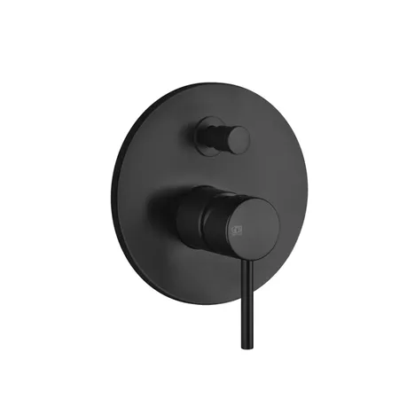 Gessi Emporio  Via tortona Смеситель для душа, встраиваемый, на 2 выхода с переключателем ванна-душ, цвет: Black XL