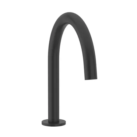 Gessi Emporio Via tortona Смеситель для кухни, на 1 отв, средняя длина, донный клапан в комплекте, цвет: Black XL