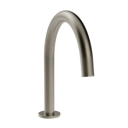Gessi Emporio Via tortona Смеситель для кухни, на 1 отв, средняя длина, без донного клапана, цвет: Finox Brushed Nickel
