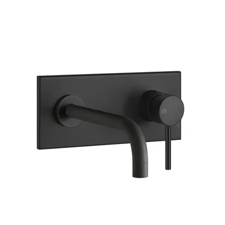 Gessi Emporio Via tortona Смеситель для раковины, встраиваемый, излив: 21.2см., цвет: Black XL