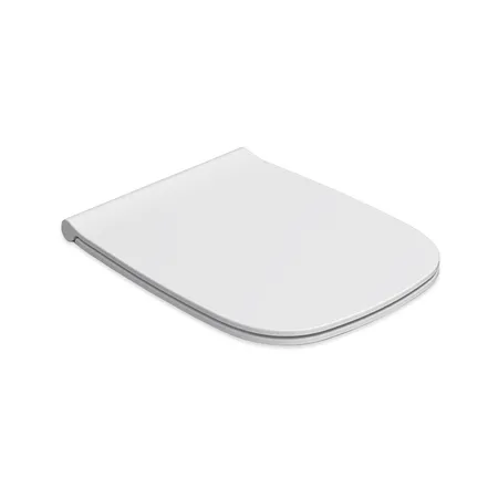 Globo Genesis Сиденье для унитаза GNS02/GN001, быстросъемное, микролифт, цвет: белый матовый/хром