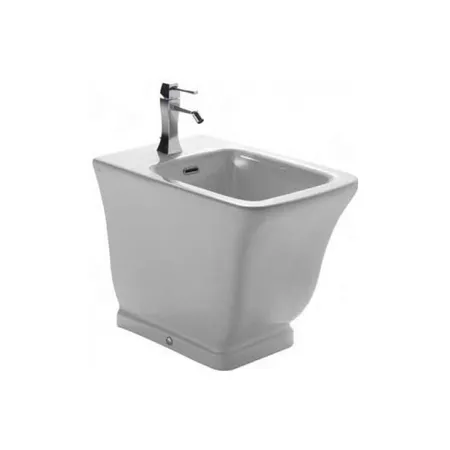 Globo Relais Биде напольное 56x36x43см., 1 отв., с креплением, цвет: белый