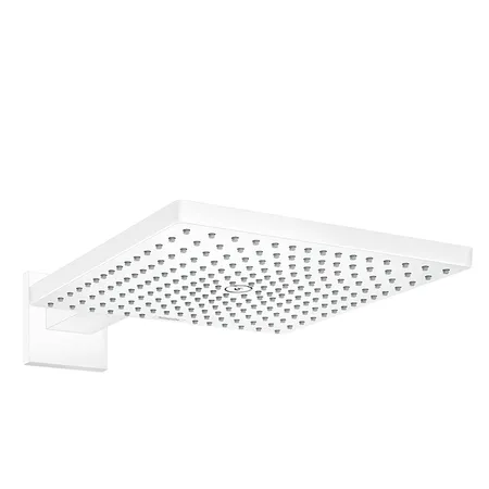Hansgrohe Raindance Верхний душ, 300х300мм, 1 jet, с настенным держателем 390мм, цвет: белый матовый