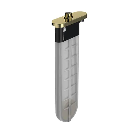 Hansgrohe sBox для ванны, внешняя часть с овальной розеткой, цвет: полированное золото