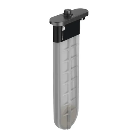 Hansgrohe sBox для ванны, внешняя часть с овальной розеткой, цвет: шлифованный черный хром