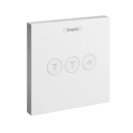 Hansgrohe ShowerSelect Переключатель потоков для душа, на 3 источника, цвет: белый матовый
