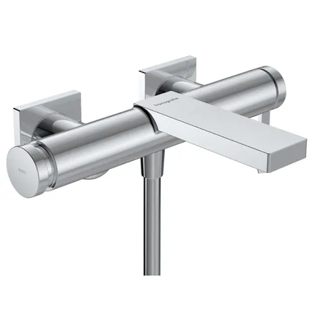 Hansgrohe Tecturis E Смеситель для ванны, настенный, цвет: хром