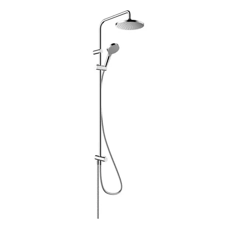 Hansgrohe Vernis Blend Душевая стойка с верхним душем 200 1jet Reno, EcoSmart, цвет: хром