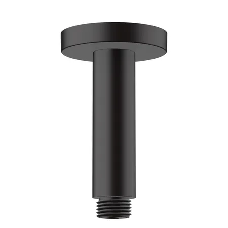 Hansgrohe Vernis Blend Потолочное подсоединение 100 мм, цвет: матовый черный