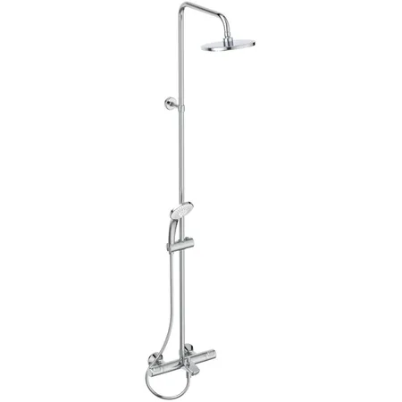 Ideal Standard Ceratherm T25 Душевая система с термостатическим смесителем, верхним душем Ø20см., держателем, лейкой для душа и шлангом 160см., цвет: хром