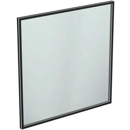 Ideal Standard Conca Квадратное зеркало 120см, диаметральная светодиодная подсветка, цвет: черный
