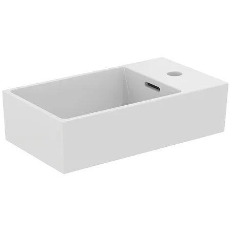 Ideal Standard Extra Раковина 45х25xh12см., подвесная, с 1 отв, Dx, с крепежом, цвет: белый глянец
