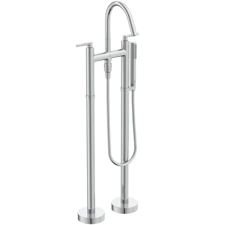 Ideal Standard Joy Neo Смеситель для ванны, напольный, с душевым набором, шлангом IDEALFLEX® 125см., цвет: хром