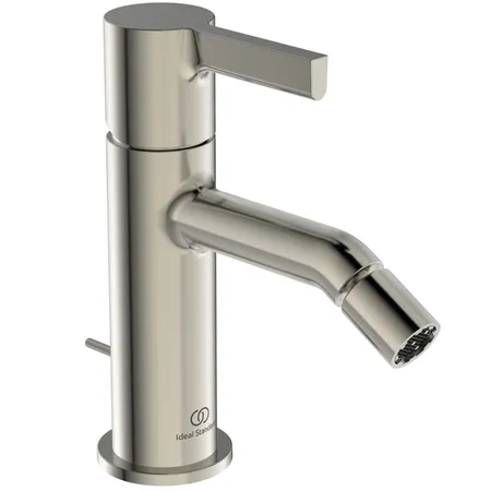 Ideal Standard Joy Смеситель для биде, на 1 отв., с донным клапаном, цвет: PVD Silver Storm (Серебряный Шторм)